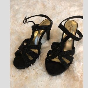 Thalia Sodi Embellished Platform Dress Sandal 6.5